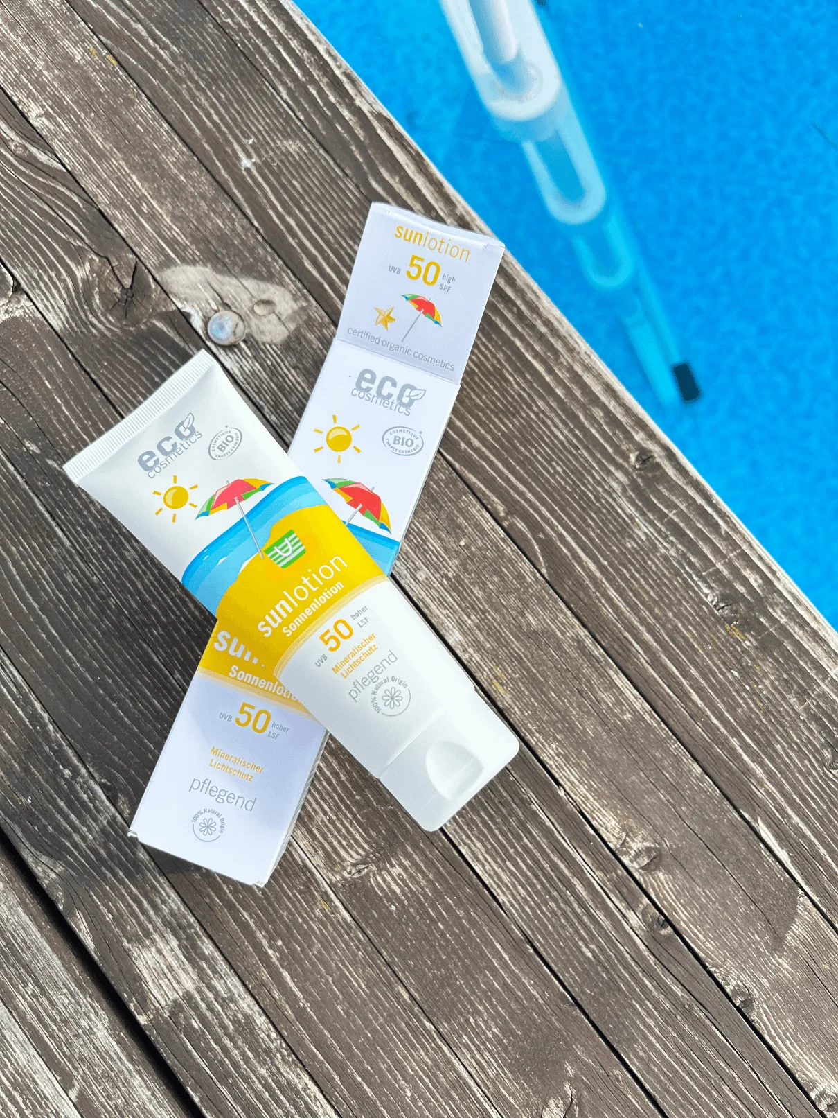 Eco Cosmetics Naptej SPF 50 BIO (125 ml) - természetes ásványi szűrőkkel