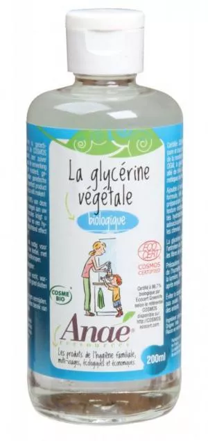Ecodis Anaé by Vegetable Glycerin BIO (200 ml) - hidratálja és puhítja a bőrt.