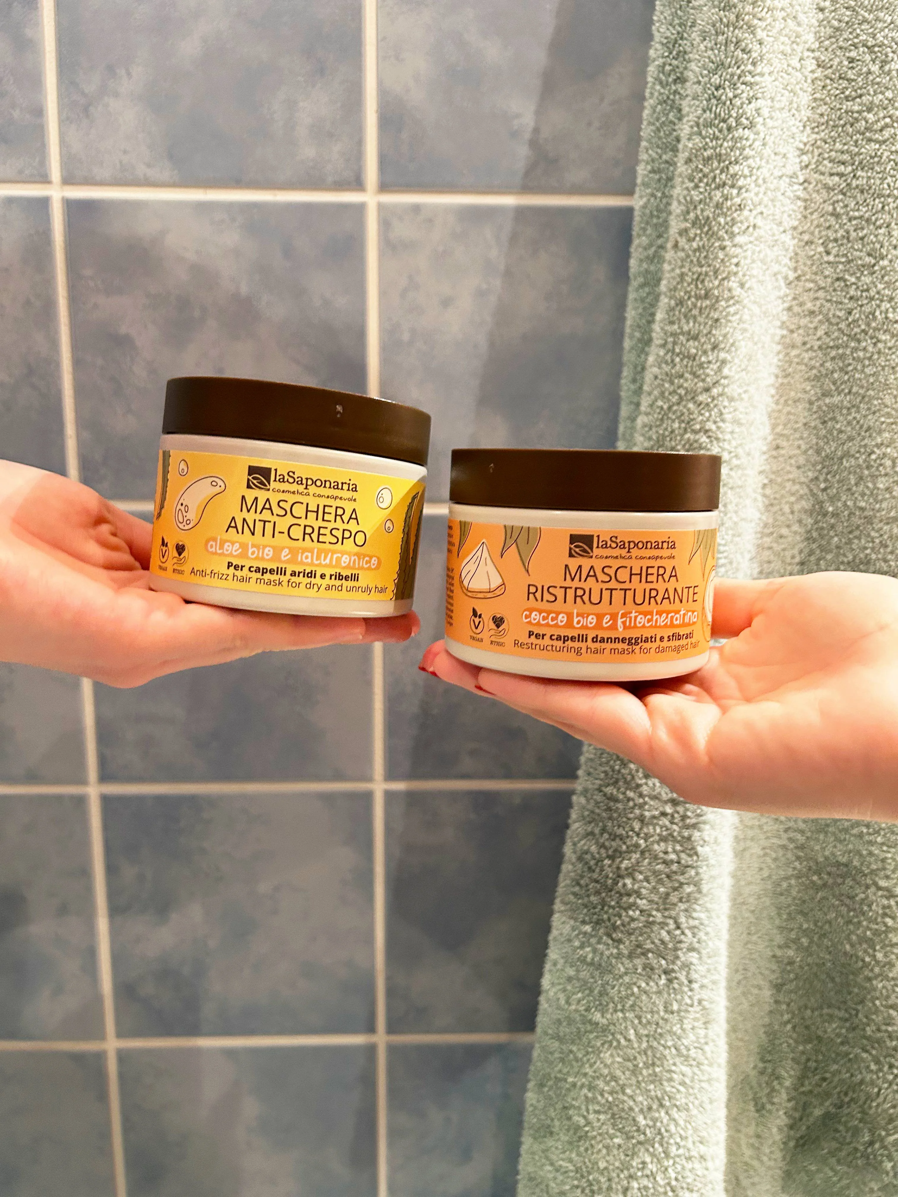 laSaponaria Hajmaszk szöszösödés ellen aloe verával és hialuronsavval (200 ml) - segítség a kiszáradt hajkoronának
