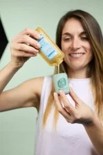 laSaponaria Grace roll-on dezodor utántöltő - illatmentes BIO (40 ml) - érzékeny bőrre
