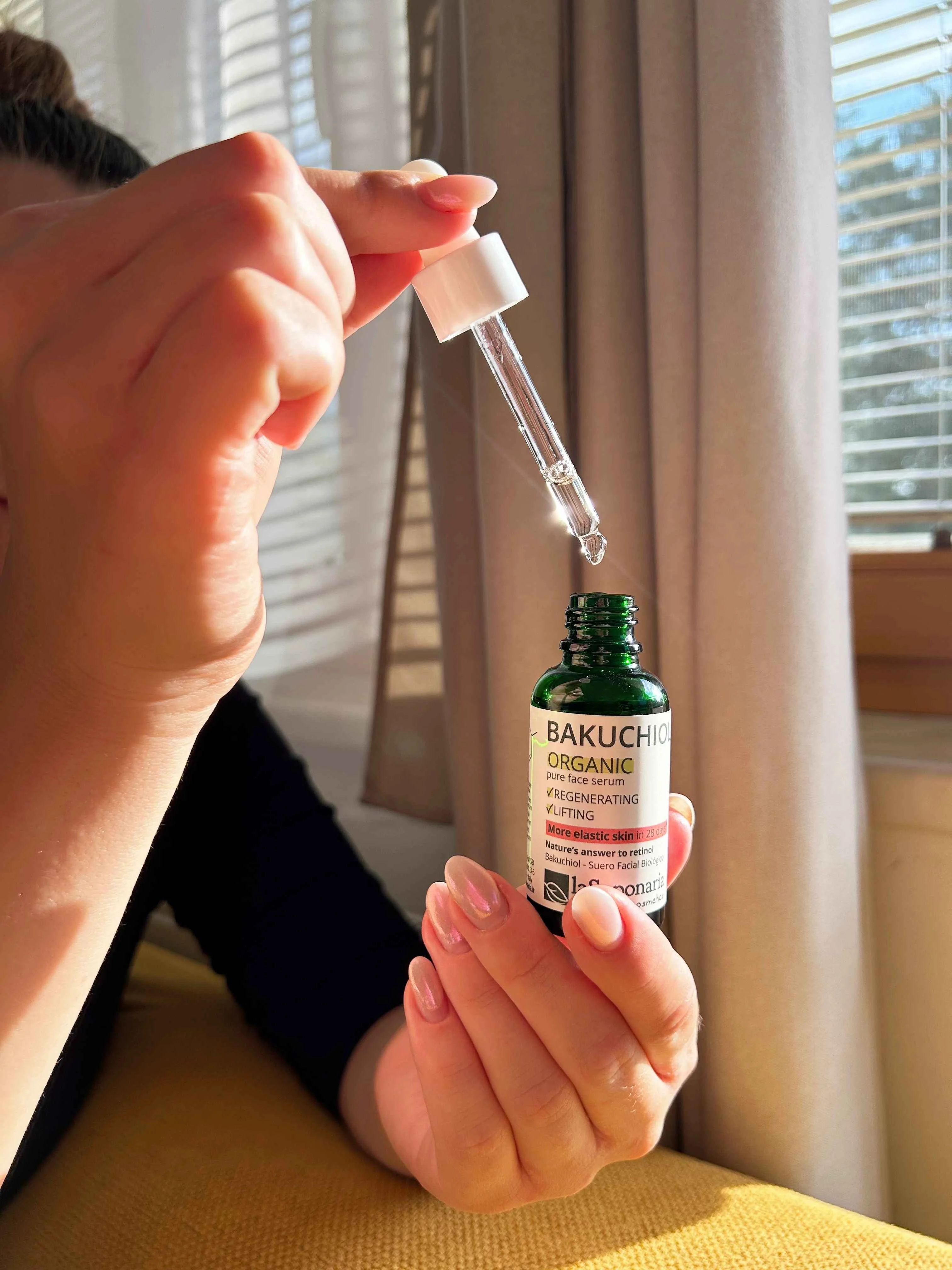 laSaponaria Arcszérum - Bakuchiol BIO (30 ml) - a bőr fiatalos megjelenéséért