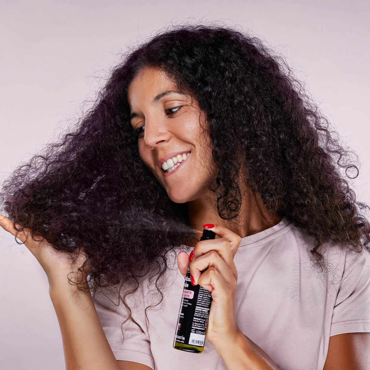 laSaponaria Növényi keratin hajra - aktív restrukturáló és dúsító spray (100 ml) - károsodott és finom szálú hajra alkalmas