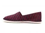 Perky Red Rustic Stripes