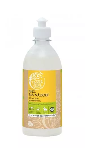 Tierra Verde Bio citromolajos mosogatógél (500 ml)