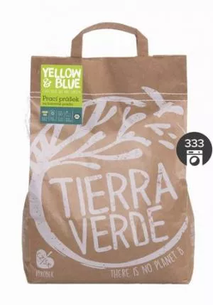 Tierra Verde Mosópor színes ruhákhoz (papírzacskó 5 kg)