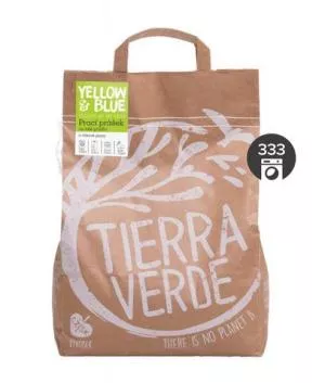 Tierra Verde Mosópor fehér ágyneműhöz és textilpelenkákhoz - INNOVATION (5 kg-os papírzacskó)