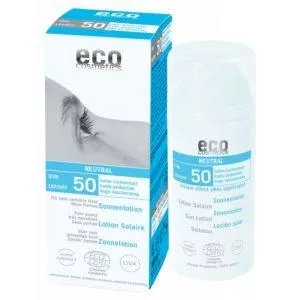 Eco Cosmetics Semleges naptej parfüm nélkül SPF 50 BIO (100ml)