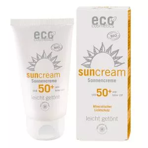 Eco Cosmetics Napvédő SPF 50 BIO (75 ml) - enyhén árnyékolva