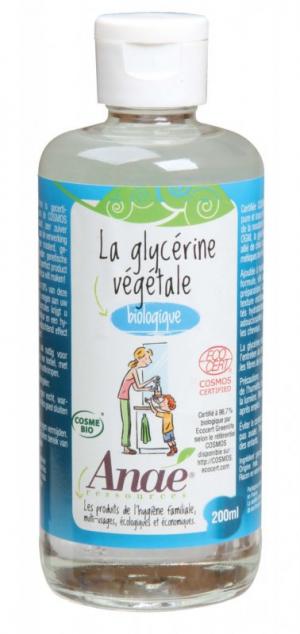 Anaé by Vegetable Glycerin BIO (200 ml) - hidratálja és puhítja a bőrt.