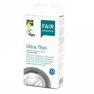 Fair Squared Óvszer Ultra Thin (10 db) - vegán és méltányos kereskedelemmel