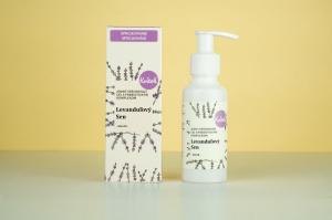 Gyengéd tusfürdő prebiotikus komplexszel Lavender Dream (100 ml) - finom gyógynövényes illattal