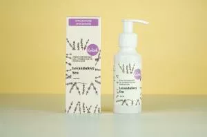 Kvitok Gyengéd tusfürdő prebiotikus komplexszel Lavender Dream (100 ml) - finom gyógynövényes illattal