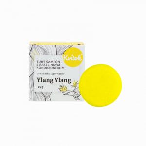 Merev sampon kondicionálóval könnyű hajra Ylang Ylang (25 g) - gyönyörűen habzik