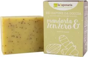 laSaponaria BIO szilárd olívaszappan - mandula és gyömbér (100 g)