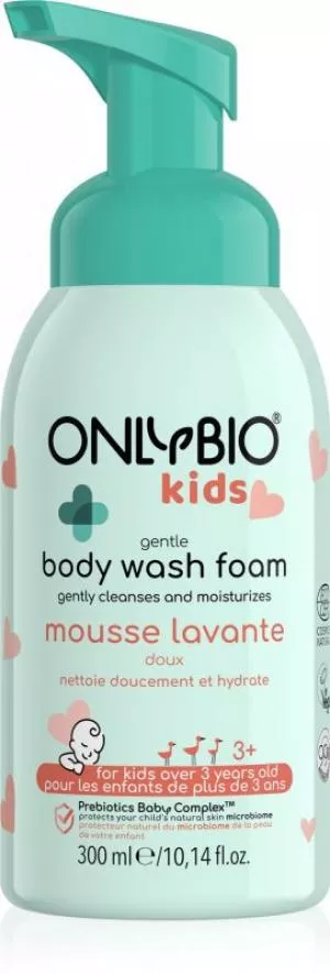 OnlyBio Kímélő mosóhab 3 éves kortól (300 ml) - finom illattal
