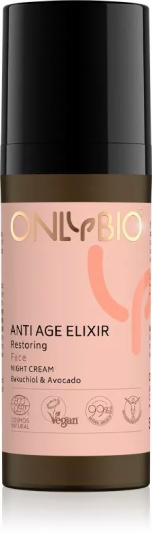 OnlyBio Anti Age Elixir megújító éjszakai krém (50 ml)