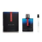 Prada Luna Rossa Ocean EDT utántölthető 100 ml + EDT MINI 10 ml M