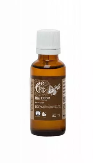 Tierra Verde Cédrus BIO illóolaj (30 ml) - férfias és nyugtató illat