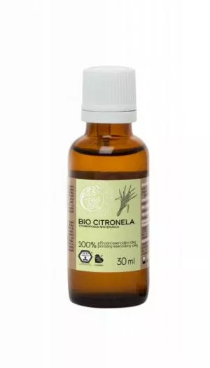 Tierra Verde Citronella illóolaj BIO (30 ml) - erős repellens hatású