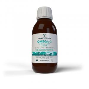 Vegetology Vegetology Opti-3, Omega-3 EPA és DHA D3-vitaminnal, folyékony 150 ml, ízesítetlen