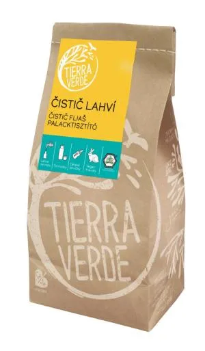 Tierra Verde Palacktisztító (1 kg) - a palackok és fiolák egyszerű mosásához