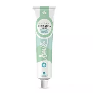 Ben & Anna Fluoridos fogkrém (75 ml) - Fehér - mentával és zsályával