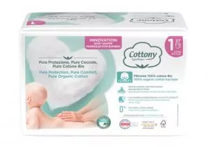 Cottony Eldobható baba pelenkák bio-pamutból 2-5 kg
